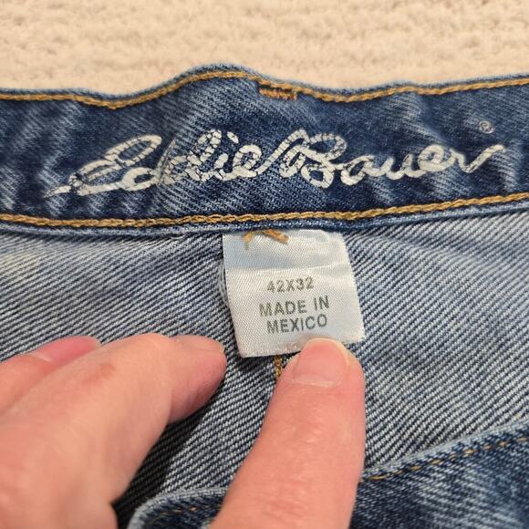 Eddie Bauer Jeans Traditional Fit Men's Size 42x32 - Picture 9 of 12